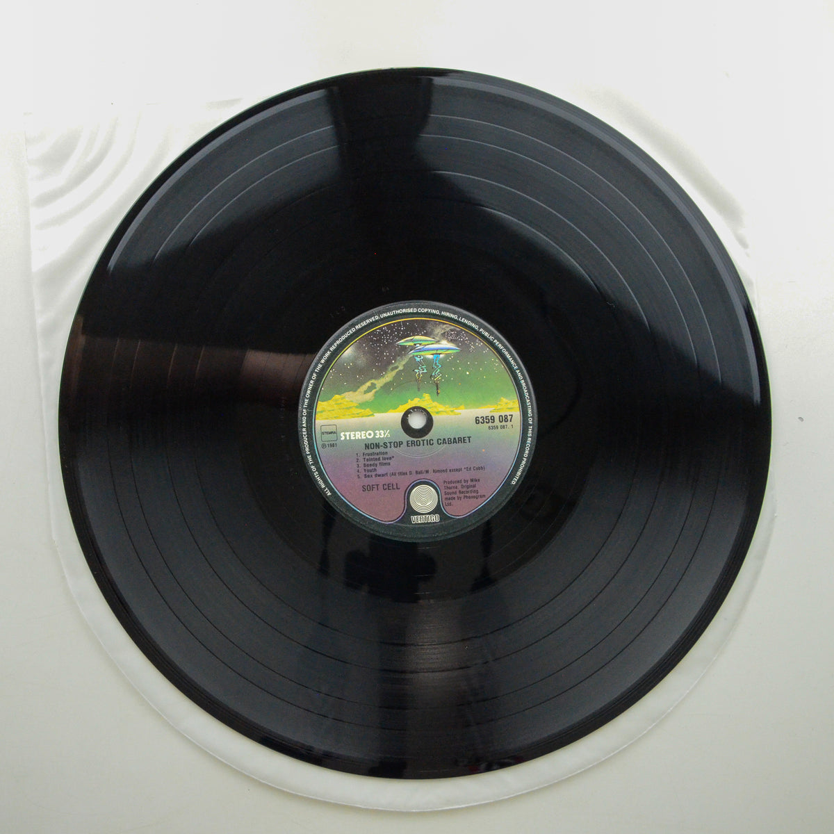 Soft Cell <br> Non-Stop Erotic Cabaret 1981 <br> Vertigo - 6359 087