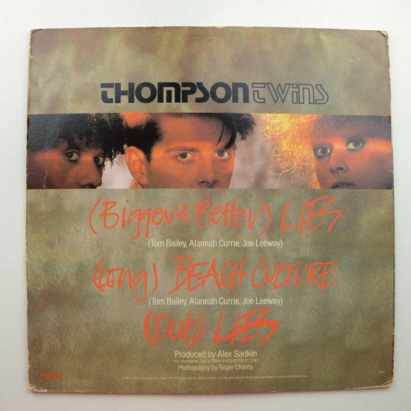 Thompson Twins <br> Lies 1982 <br> Arista - CP 725