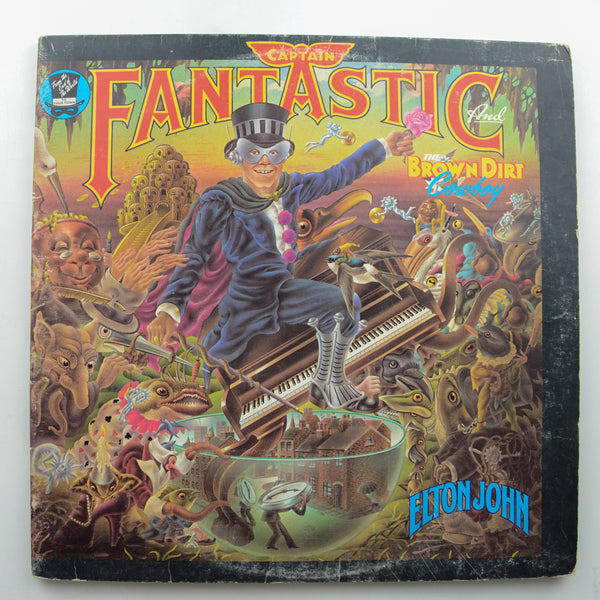 Elton John <br> Captain Fantastic And The Brown Dirt Cowboy 1975 <br> MCA Records - MCA 2142