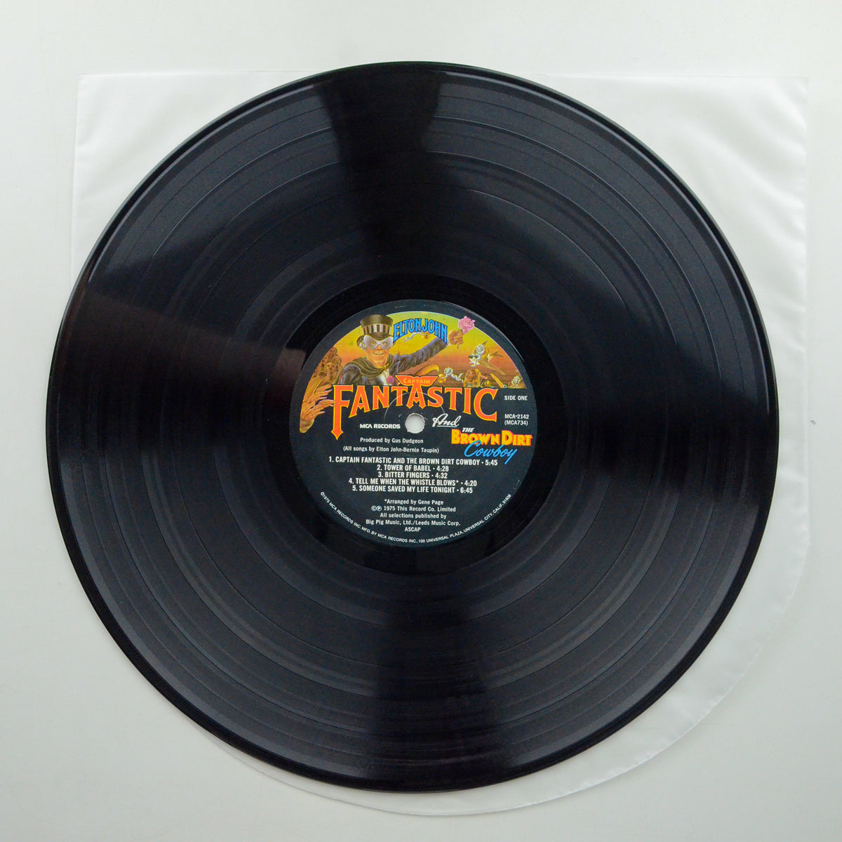 Elton John <br> Captain Fantastic And The Brown Dirt Cowboy 1975 <br> MCA Records - MCA 2142