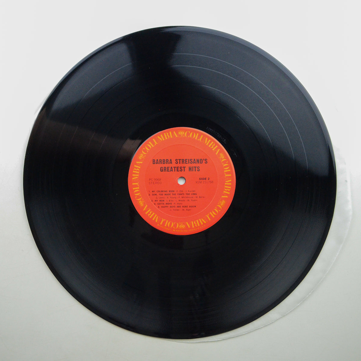 Barbra Streisand <br> Barbra Streisand's Greatest Hits 1977 <br> Columbia - PC 9968