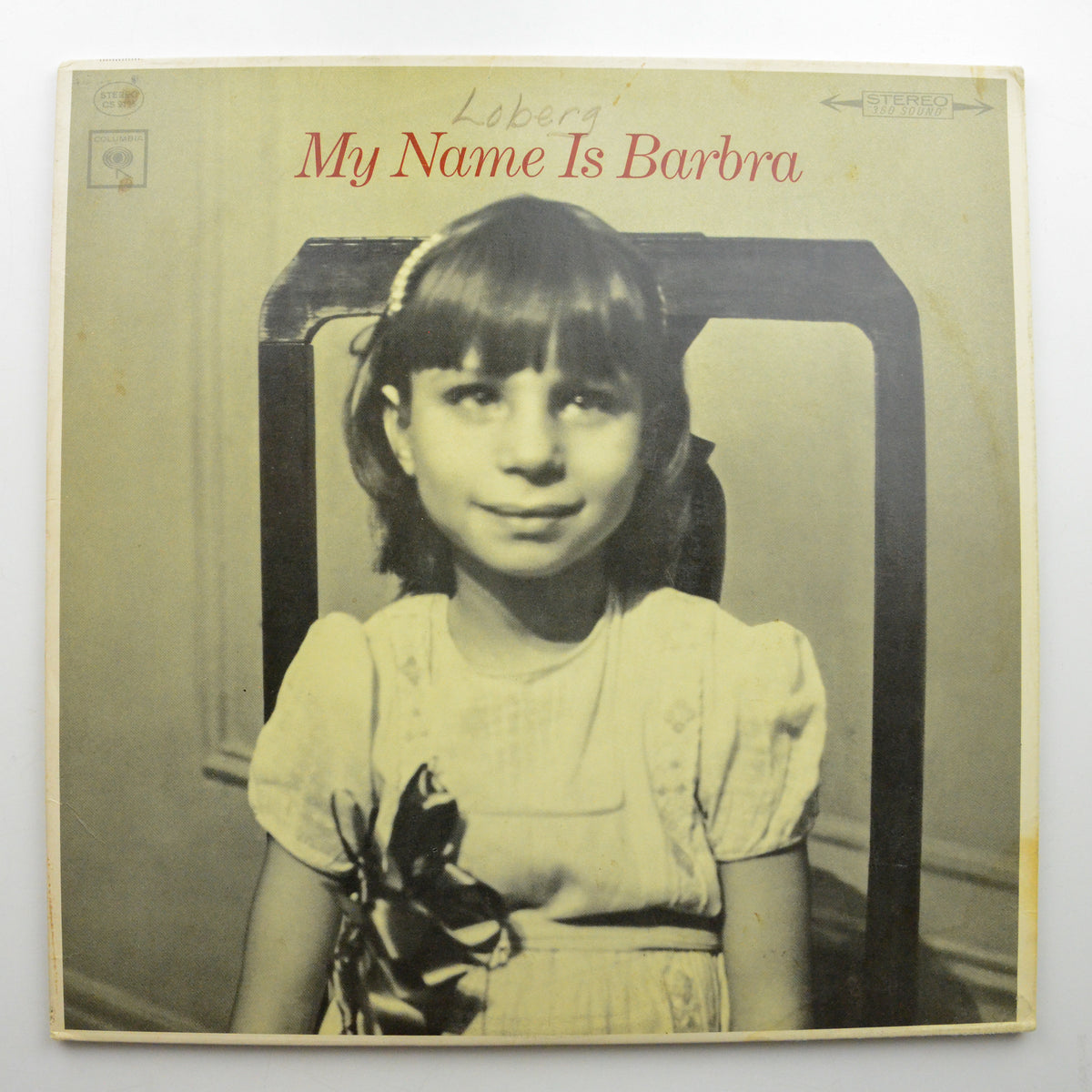 Barbra Streisand <br> My Name Is Barbra 1965 <br> Columbia - CS 9136
