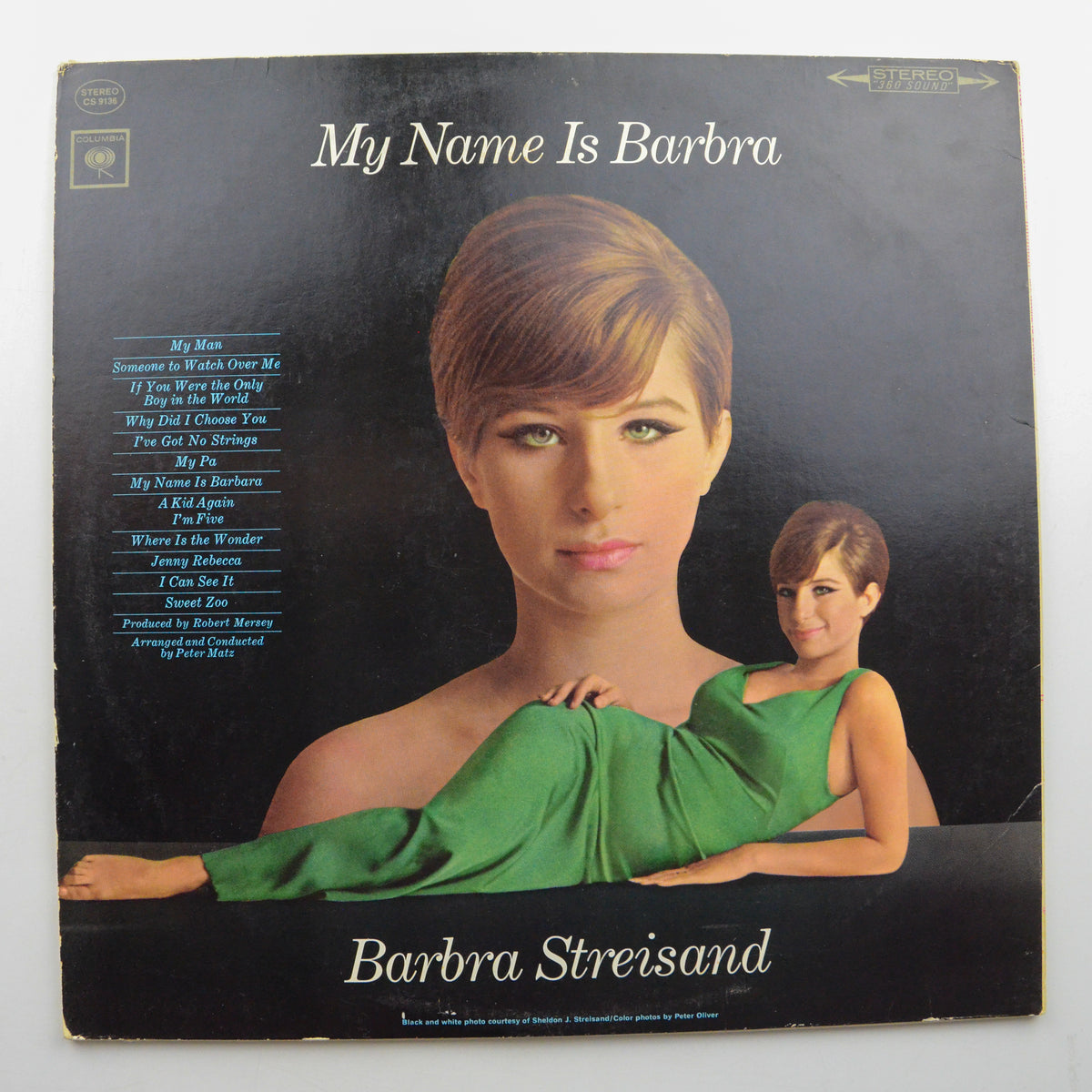 Barbra Streisand <br> My Name Is Barbra 1965 <br> Columbia - CS 9136