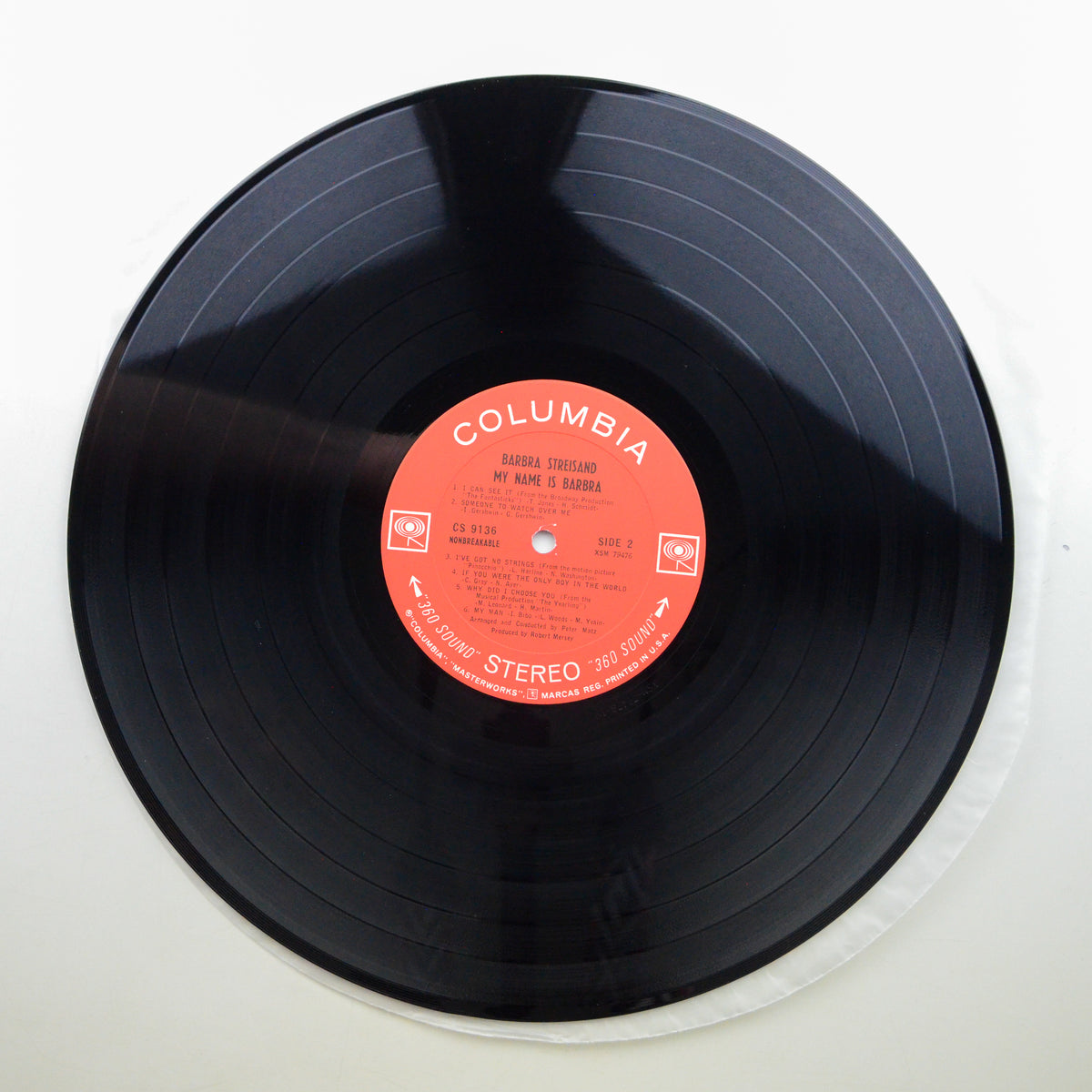 Barbra Streisand <br> My Name Is Barbra 1965 <br> Columbia - CS 9136