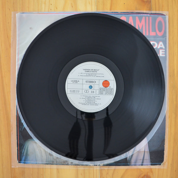 Camilo Sesto <br> Agenda de Baile 1986 <br> Ariola - LA 690