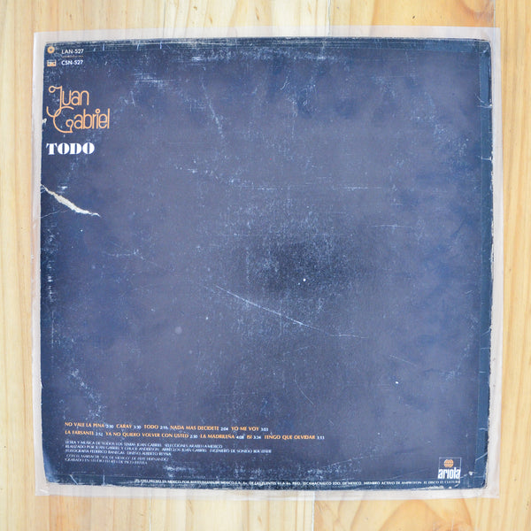 Juan Gabriel <br> Todo (República De Los Éxitos Ariola 1983) <br> Ariola - LAN 527