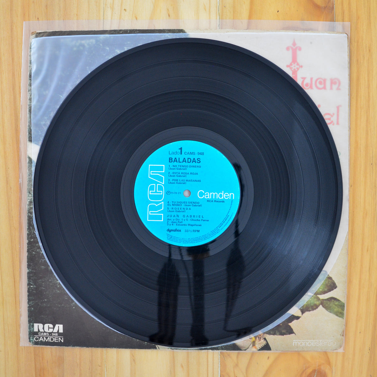 Juan Gabriel <br> Baladas 1978 <br> RCA Camden - CAMS 948
