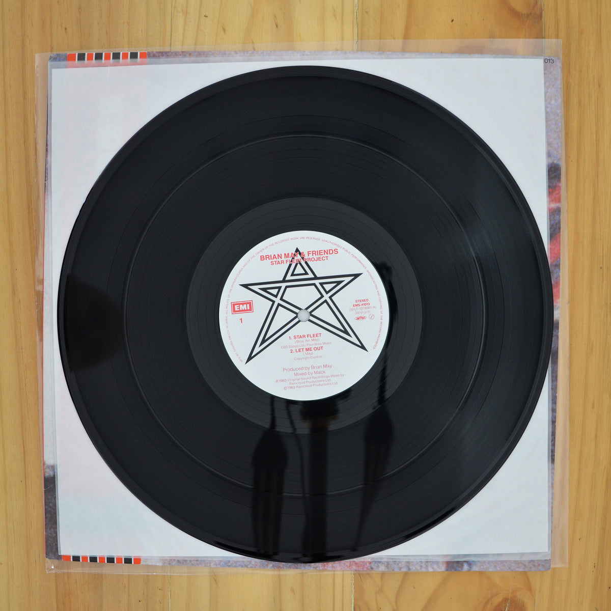 Brian May + Friends <br> Star Fleet Project 1983 <br> EMI - EMS 41013