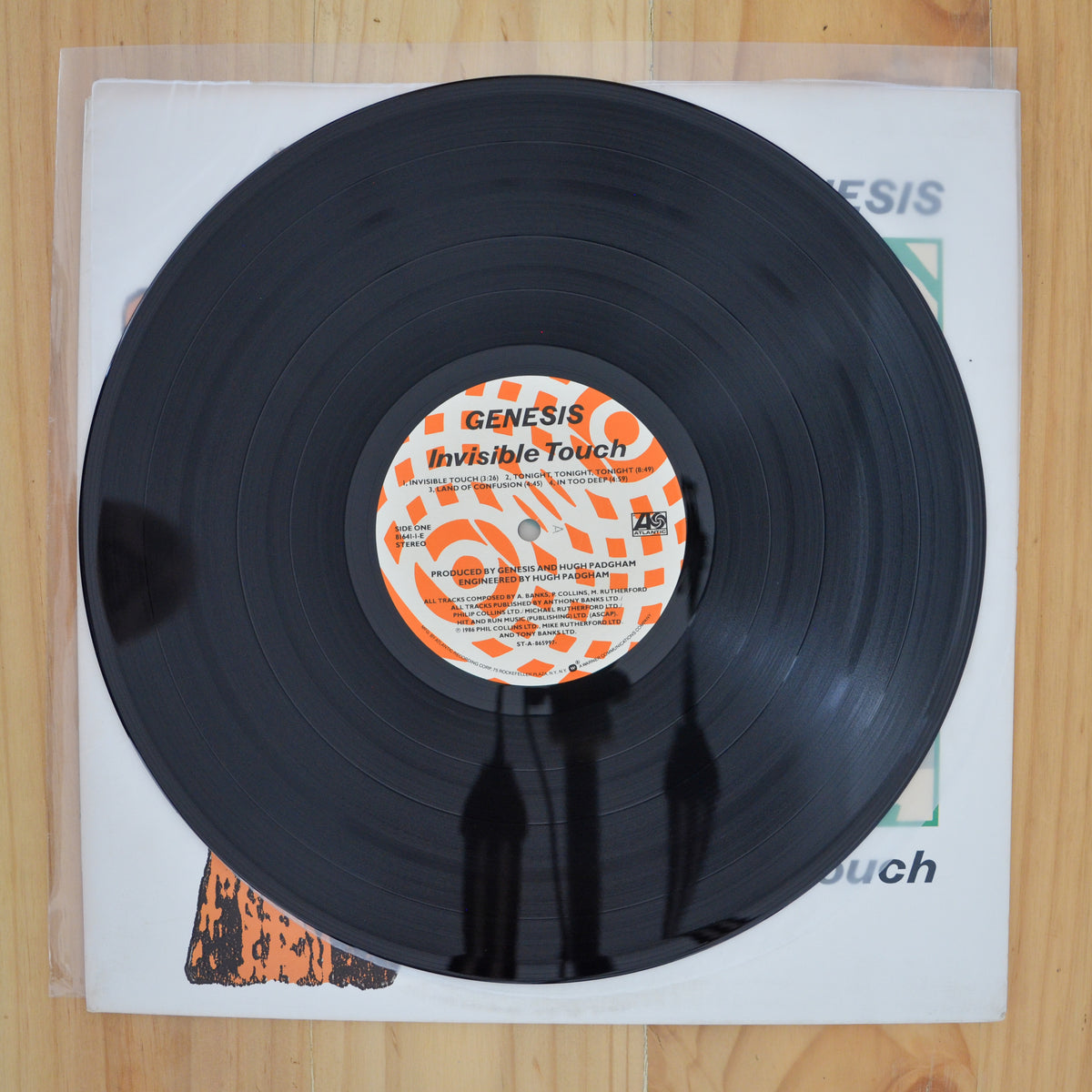 Génesis <br> Invisible Touch <br> Atlantic - 81641 1 E