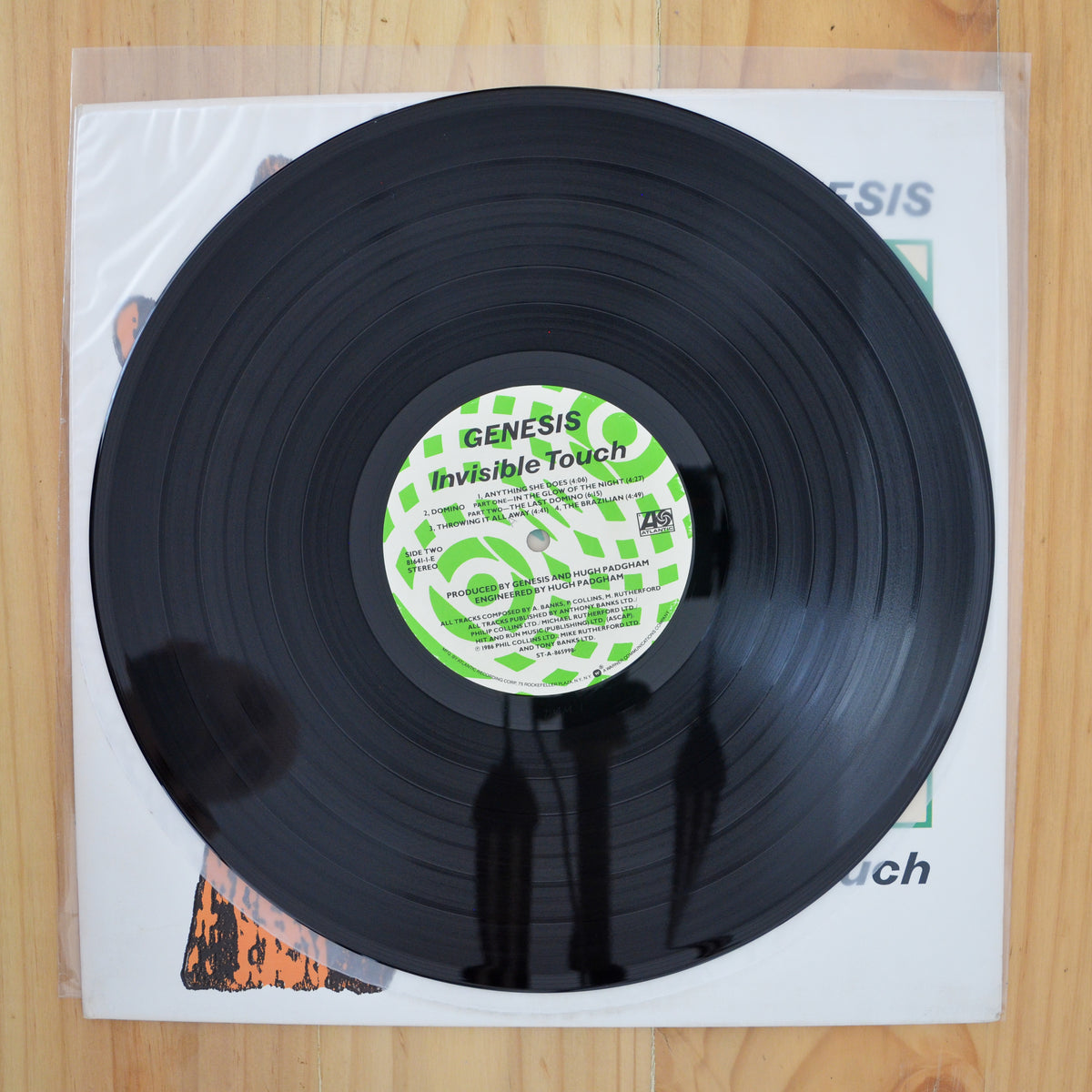 Génesis <br> Invisible Touch <br> Atlantic - 81641 1 E