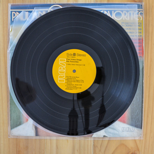 Paul Anka <br> Paul Anka Sings His Favorites 1976 <br> RCA Corporation - ANL1 1584