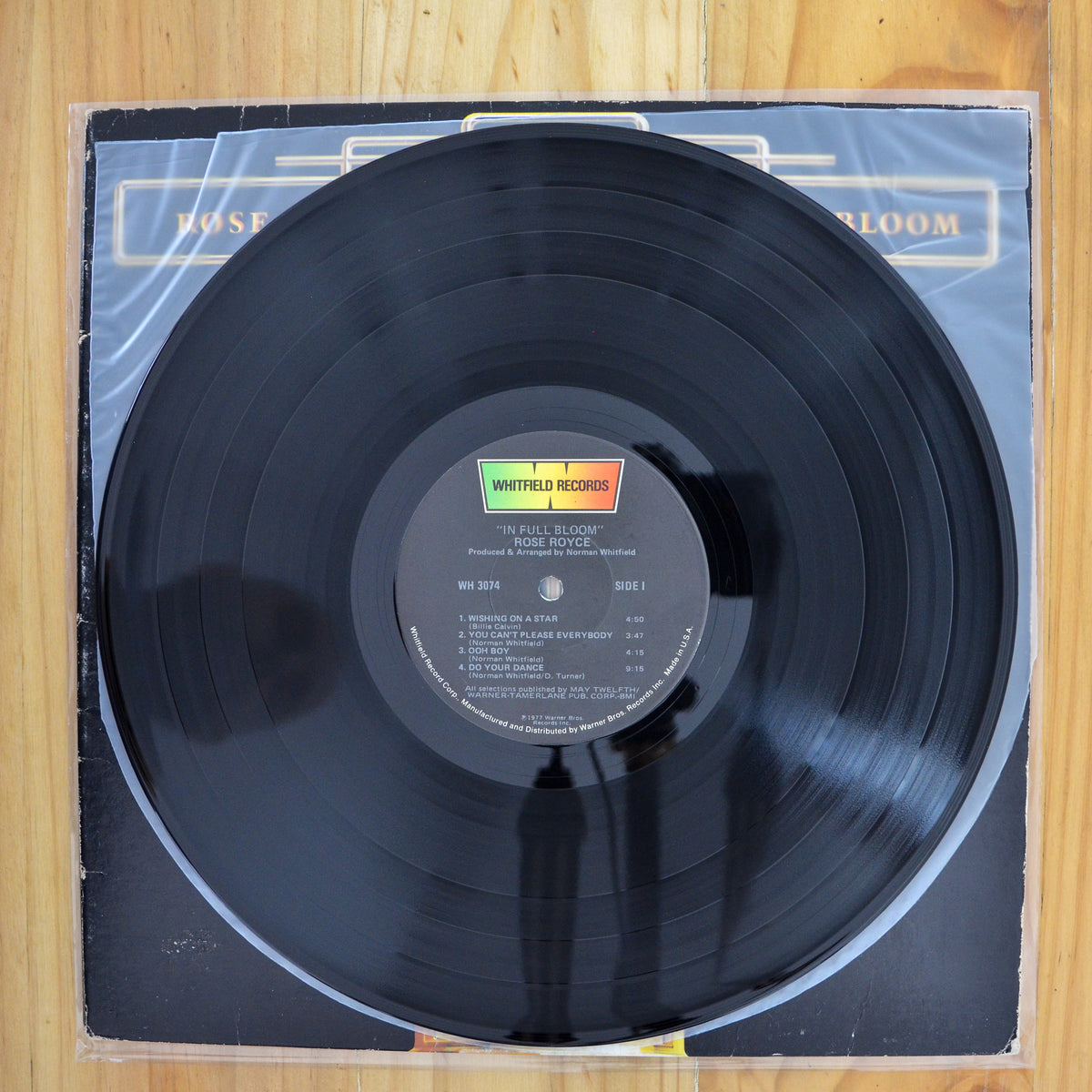 Rose Royce <br> In Full Bloom 1977 <br> Whitfield Records - WH 3074