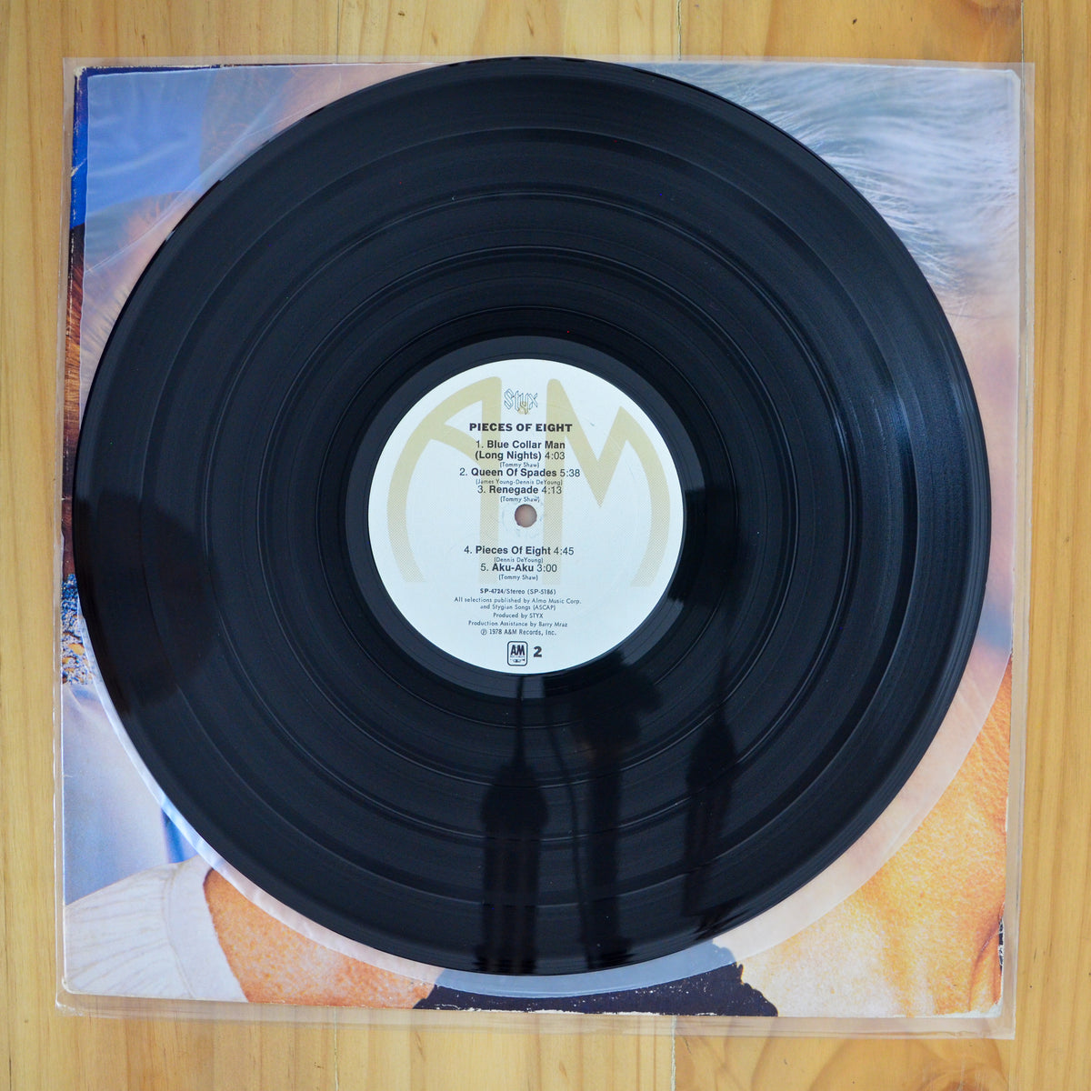 Styx <br> Pieces Of Eight 1978 <br> A&M Records - SP 4724