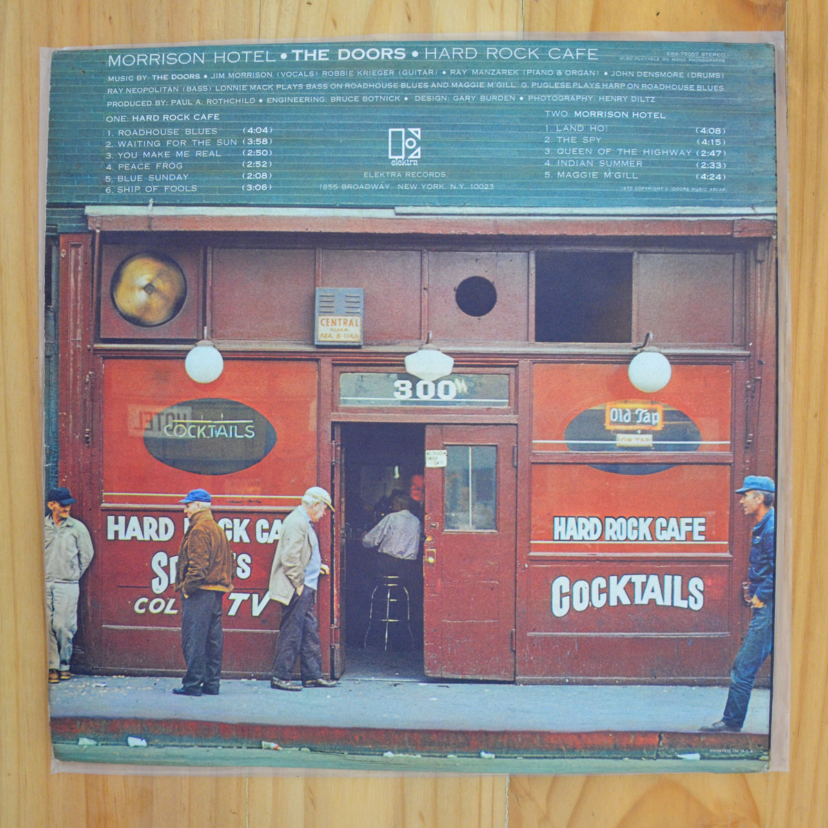 The Doors <br> Morrison Hotel 1980 <br> Elektra - EKS 75007
