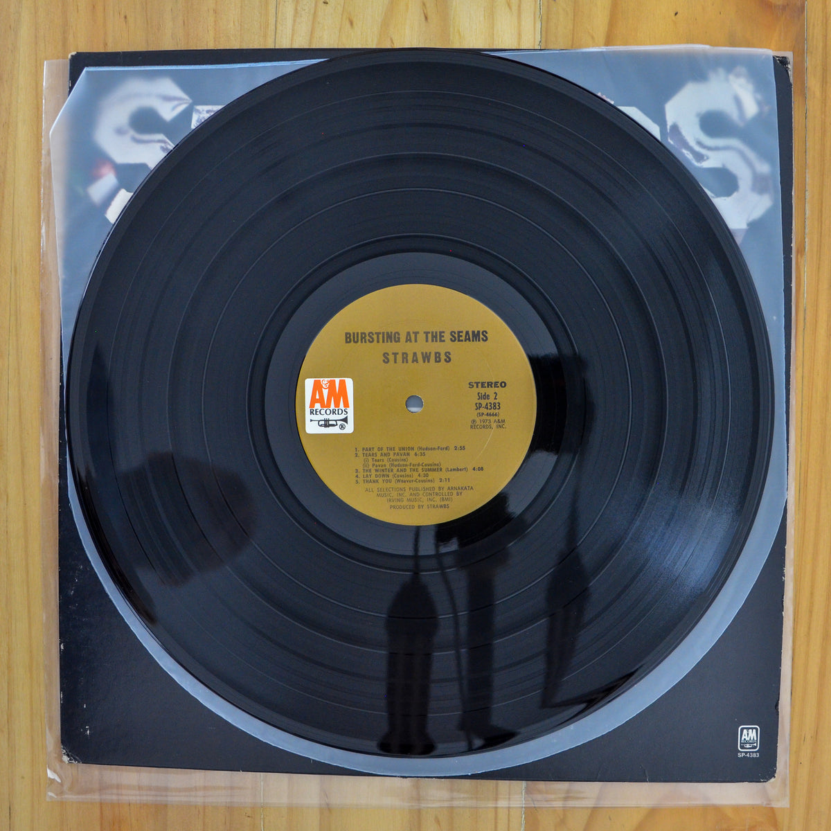 Strawbs <br> Bursting At The Seams 1973 <br> A&M Records - SP 4383